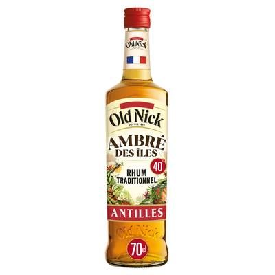 Old Nick Rhum Ambré des iles 40°, 70cl