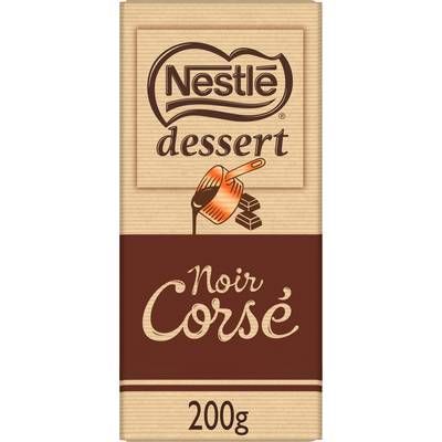 Nestlé Dessert Chocolat pâtissier noir corsé, 200g