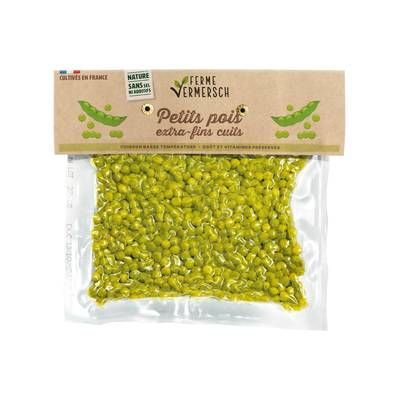 Ferme Vermersch Petits Pois Extra-Fins Cuits, 300g