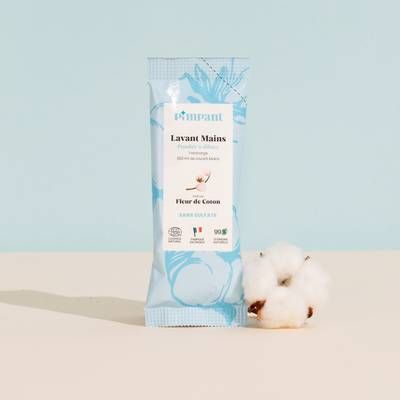 Pimpant Gel Lavant Mains Fleur de Coton, 1 recharge