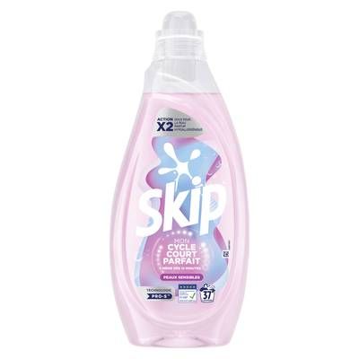 Skip Lessive Liquide Sensitive - Mon cycle Court Parfait, 1,48L