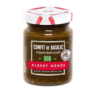 Albert Ménès Confit de basilic Bio, 90g