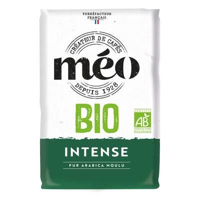 Méo Café moulu bio arabica intense, 500g