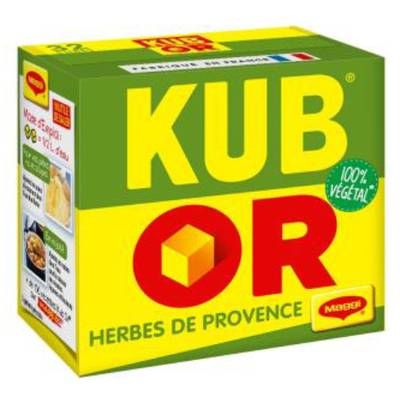 Maggi Bouillon Kub Or aux Herbes de Provence - 32 Cubes, 32x4g