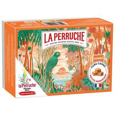 La Perruche Sucre Ambré Petits Morceaux, 1Kg