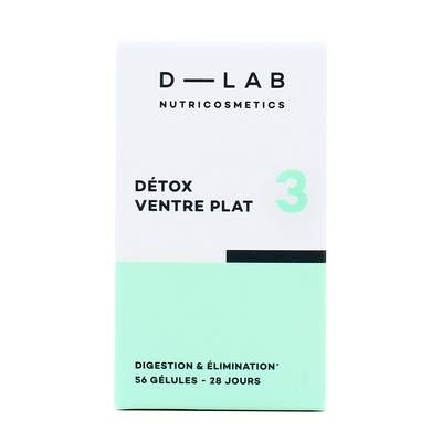 D-Lab Détox ventre plat - Digestion & Élimination - Compléments Alimentaires, 95G