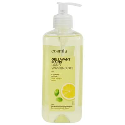 COSMIA Gel lavant mains citron et basilic, 500ml