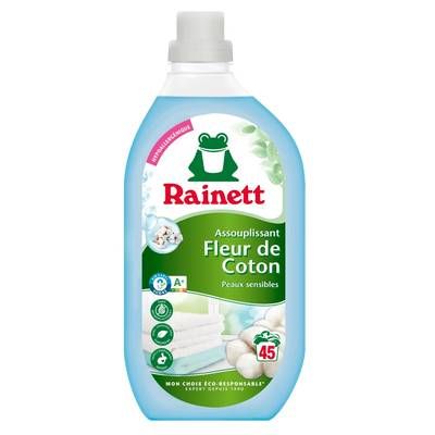Rainett Assouplissant Fleur de Coton - 45 lavages, 900ml