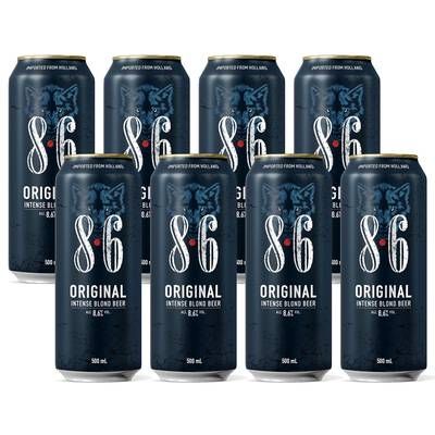 8.6 Original Bière blonde 8,6°, Lot de 8x50cl