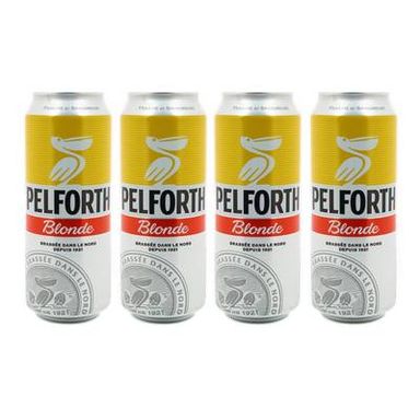 Pelforth Bière blonde 5.8°, Lot de 4x50cl