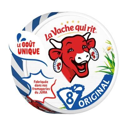 La vache qui rit Fromage Fondu, 128g, 8 Fromages