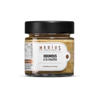 Marius, L'Épicerie Inspirée Houmous à la Menthe, 100g