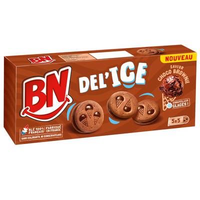 BN Biscuit Del'ice brownie chocolat, 175g
