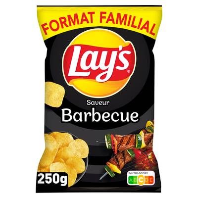 Lay's Chips saveur barbecue, 250g