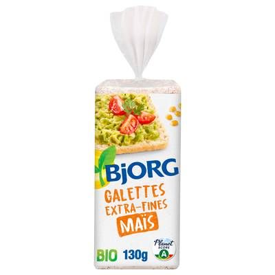 Bjorg Galettes de maïs extra fines Bio, 130g