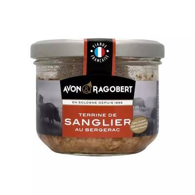 Avon & Ragobert Terrine de Sanglier au Bergerac, 180g