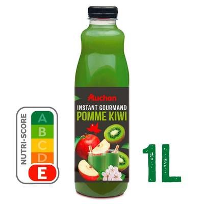 Auchan Boisson au jus de fruits pomme kiwi, 1L