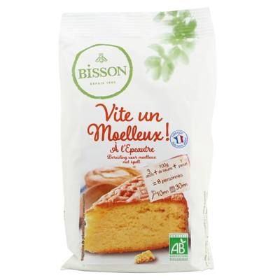 Bisson Préparation pour Moelleux à l'épeautre, bio, 300g