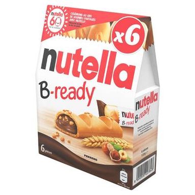 Nutella B-ready (6 étuis), 132g