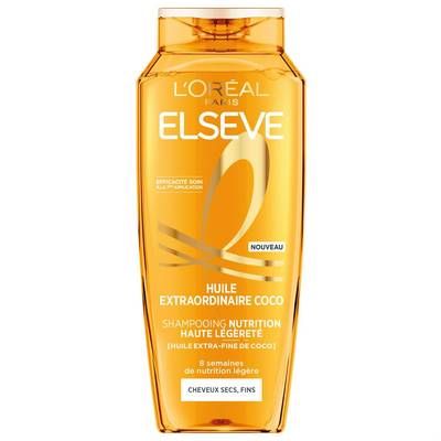 Elsève Shampooing Huile Extraordinaire Coco, 250ml
