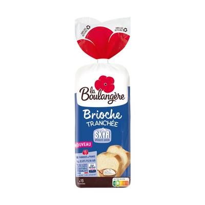 La Boulangère Brioche Tranchée Skyr, 12 pains - 420g