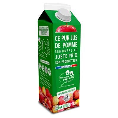 C'est qui le Patron Pur jus de pomme, 1L