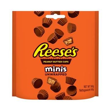Reese 's Mini cup chocolat et beurre cacahuète, 90g
