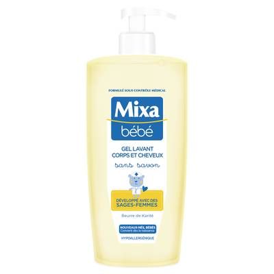Mixa Gel lavant corps & cheveux des maternité, 750ml