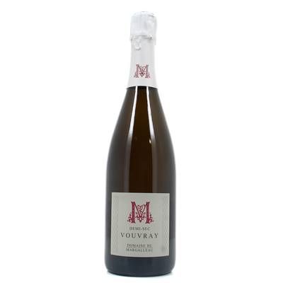 Domaine Margalleau Vouvray éffervescent Demi-Sec AOC, 75cl