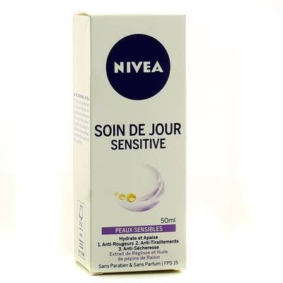 Nivea Soin de jour Sensitive, 50ml