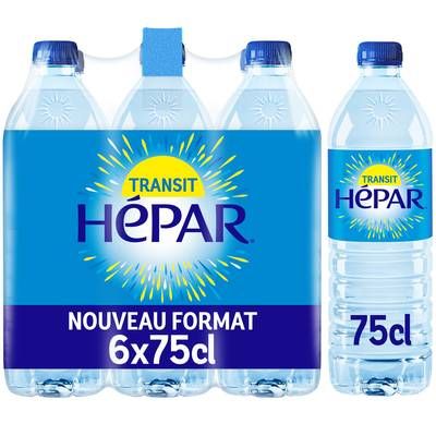 Hepar Eau minérale naturelle, 6x75cl