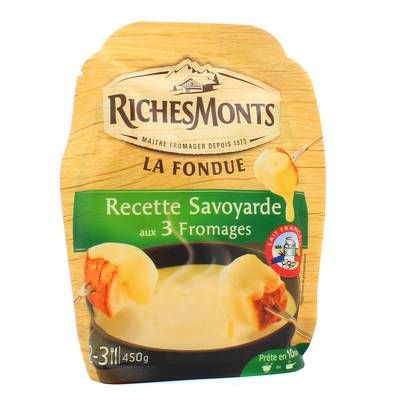 Richesmonts Fondue Recette Savoyarde, 450g