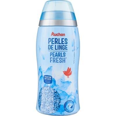 Auchan Parfum de linge en perles parfum fraîcheur, 275g