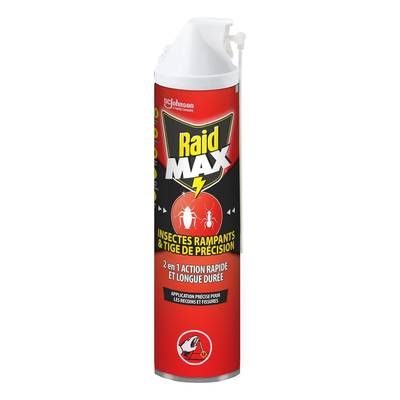 Raid Max Spray Anti Fourmis et Cafards, 400ml