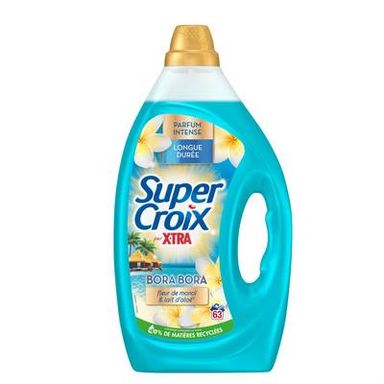 Super Croix Lessive liquide Bora Bora 63 lavages, 2,835L