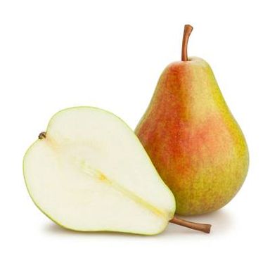 Les Paysans Bio Poire Guyot Bio, Barquette de 4 Pièces