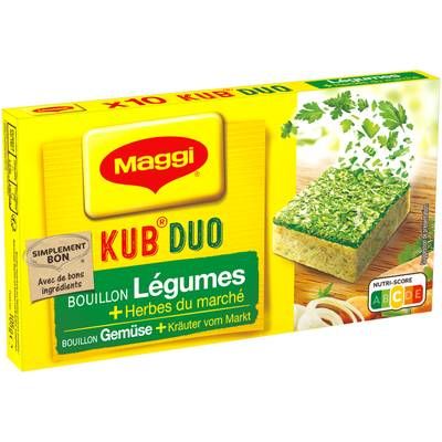 Maggi Bouillon Cube Légumes et herbes du marché, 105g