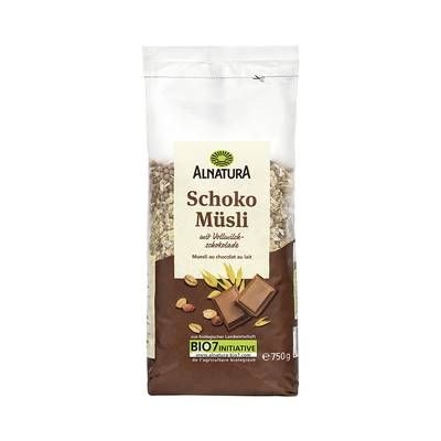 Alnatura Muesli au chocolat bio, 750g