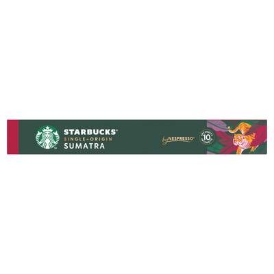 Starbucks by Nespresso Café Sumatra Intensité 10, 10 capsules