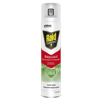 Raid Spray Répulsifs A Base De Plantes Action Rapide, 300ml