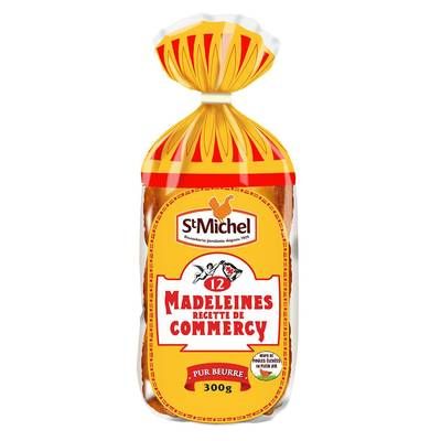 St Michel Madeleine recette de Commercy pur beurre, 300g