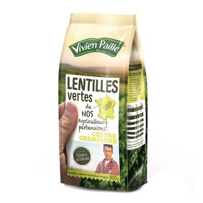 Vivien Paille Lentilles Vertes, 500g