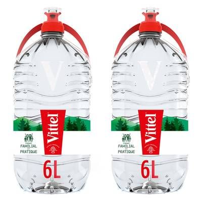 Vittel Eau minerale naturelle, Lot de 2x6L