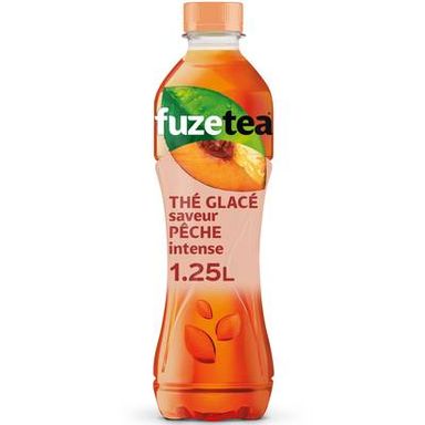 Fuze Tea Thé glacé saveur pêche intense, 1,25L