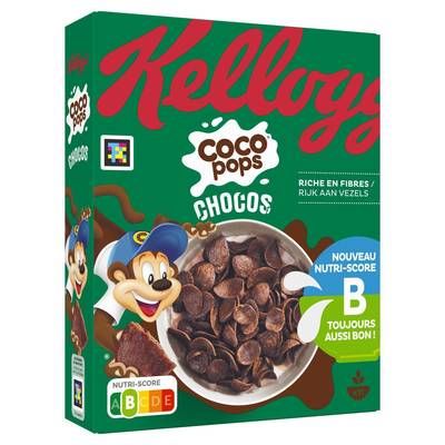 Coco Pop's Céréales Coco Pops Chocos, 330g