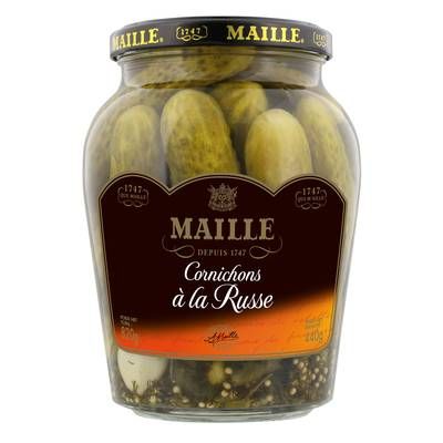Maille Cornichons à la russe, 440g