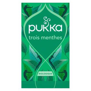 Pukka Infusion 3 menthes bio, 20 sachets