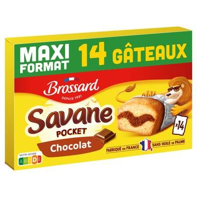 Savane Pocket chocolat x14, 420g