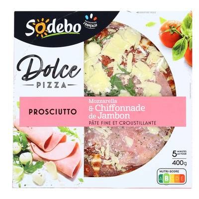 Sodebo Dolce Pizza Prosciutto, 400g