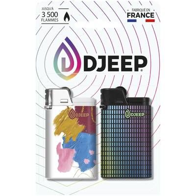 Djeep Briquet à Pierre, 2 briquets